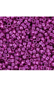 Miyuki Delica Perlen 11/0 - Galvanized hot pink DB-425 